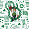 NBA Boston Celtics Historic Blast iPhone 8 Plus Skin